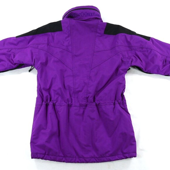 Helly Hansen Purple Retro Helly-Tech Waterproof Ski Jacket Parka Mens Small - Picture 3 of 12